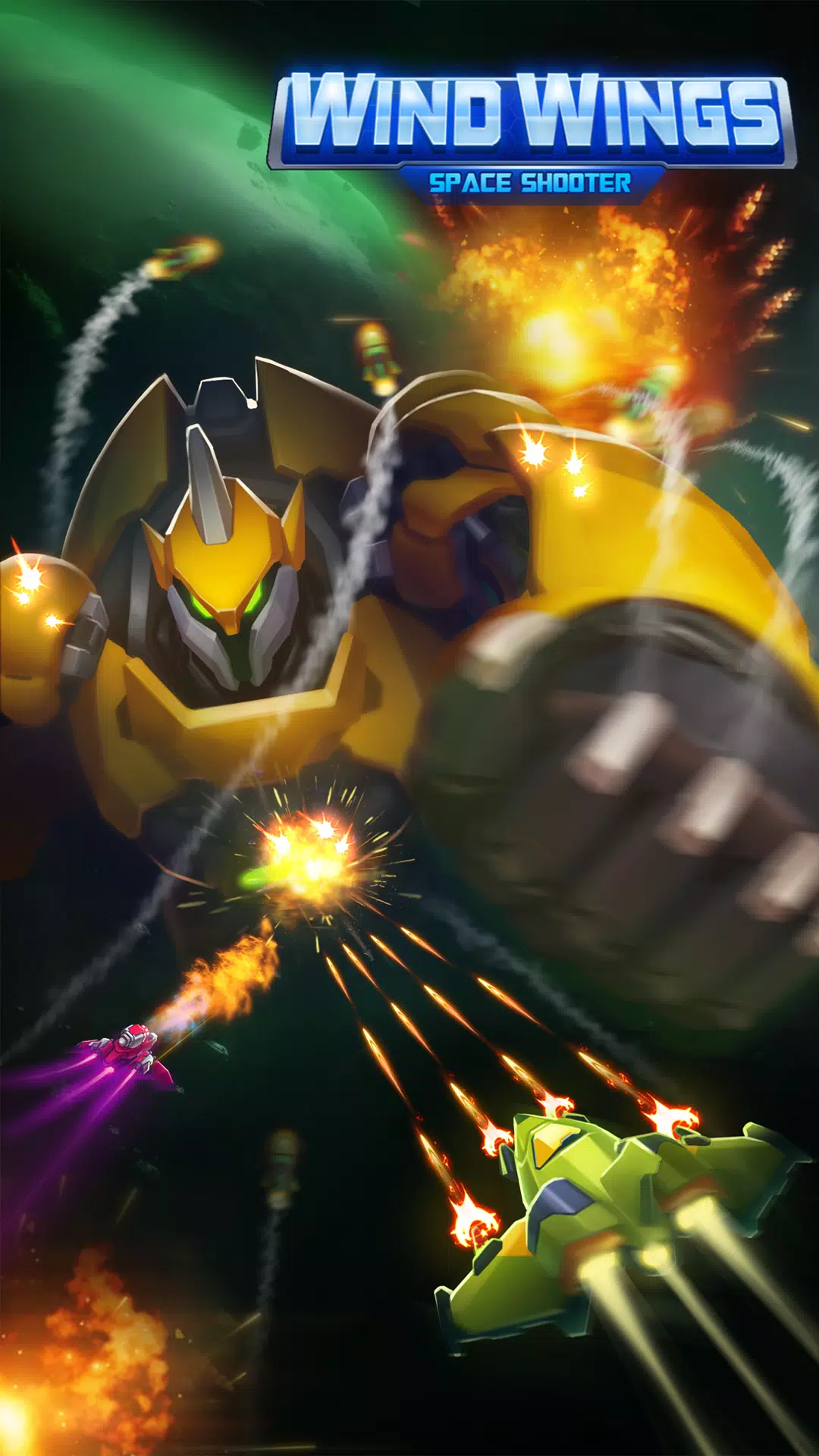WindWings: Galaxy attack Pro 스크린샷 1