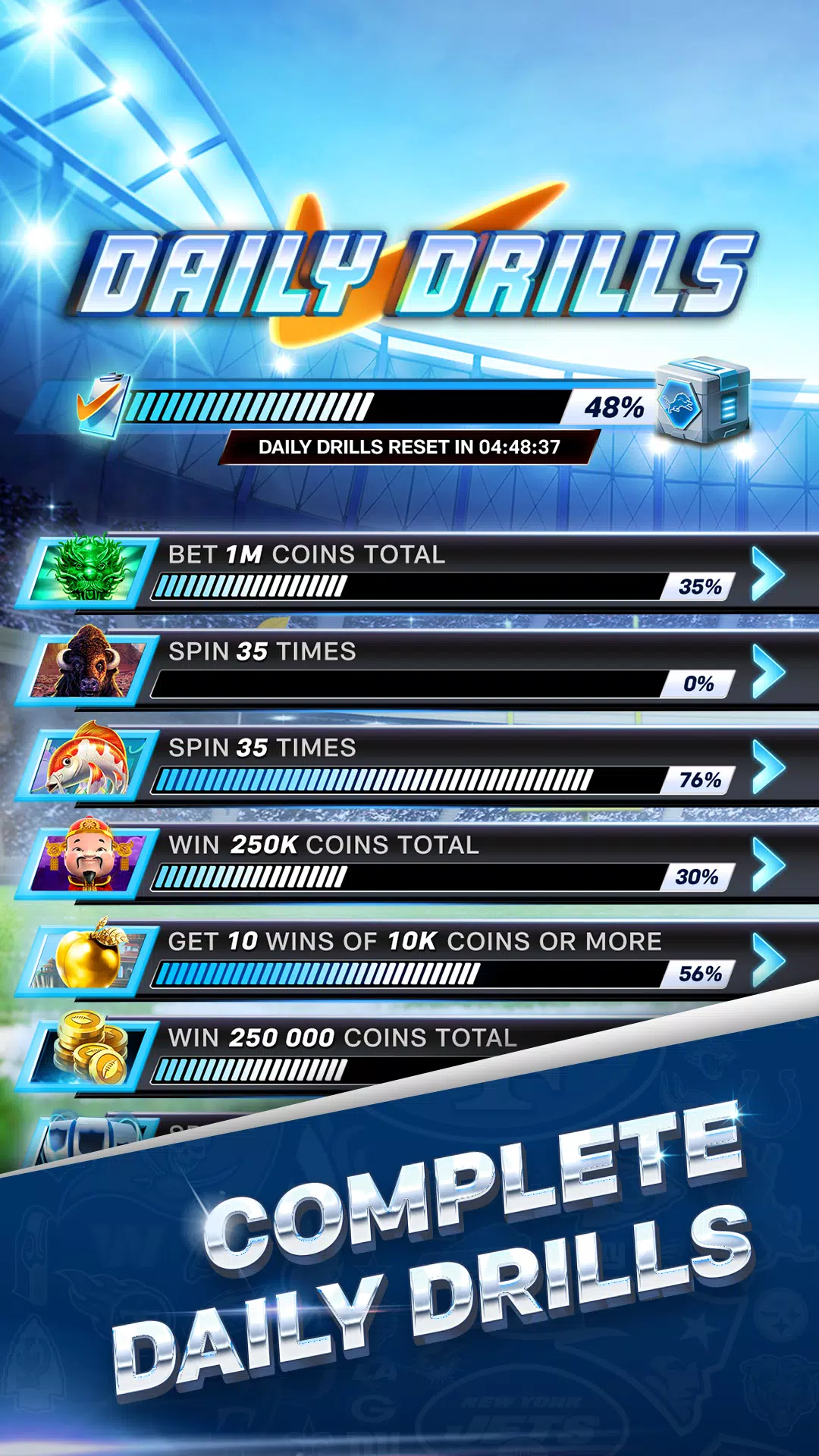 NFL Super Bowl Slots 스크린샷 4
