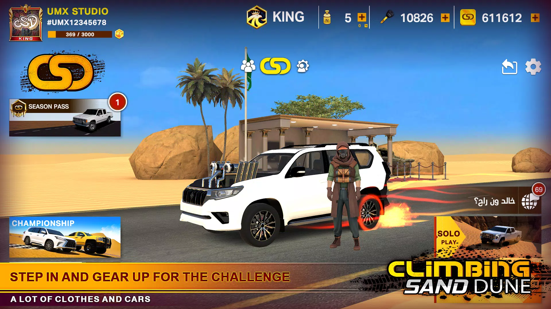 Climbing Sand Dune OFFROAD Ekran Görüntüsü 2
