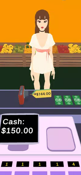 Cashier games - Cash register ภาพหน้าจอ 1