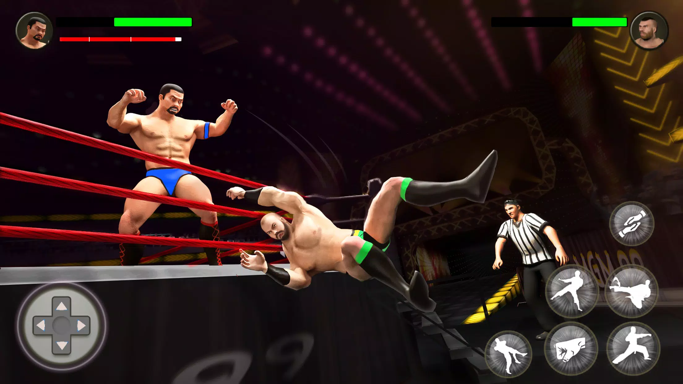 PRO Wrestling Fighting Game Schermafbeelding 4