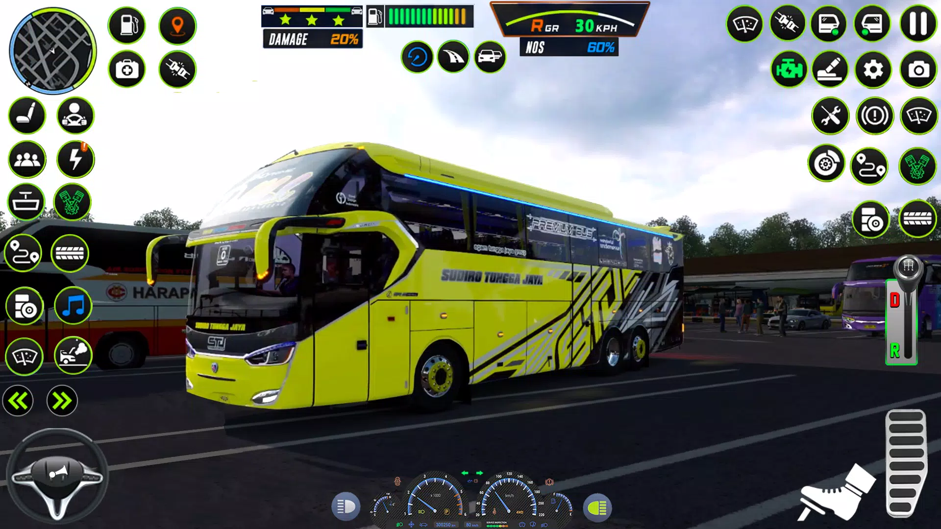 Bus Simulator - Bus Games 2022 ဖန်သားပြင်ဓာတ်ပုံ 1