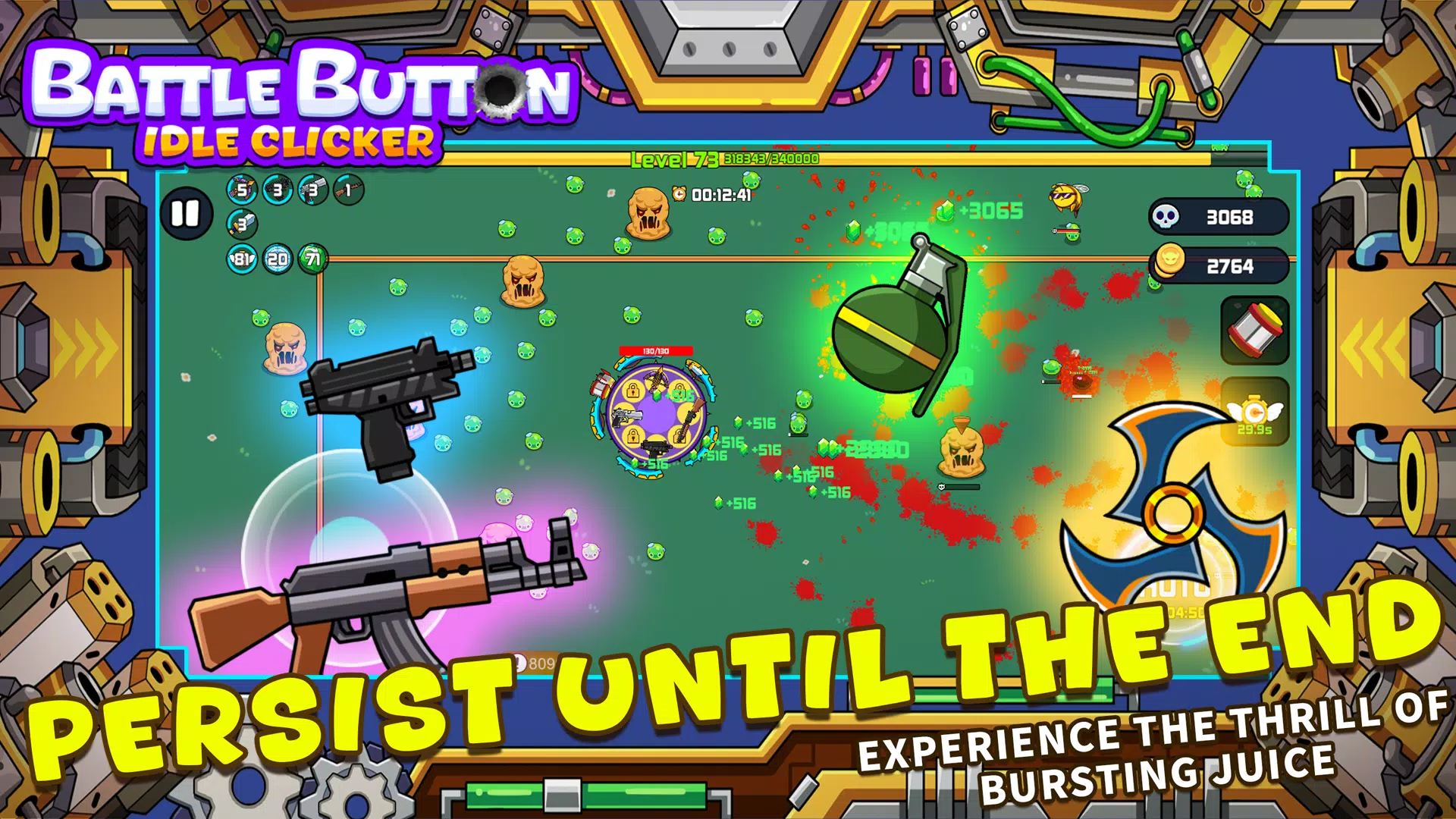 Battle Button - idle clicker Schermafbeelding 3