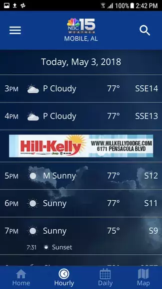 NBC 15 WPMI Weather ภาพหน้าจอ 3