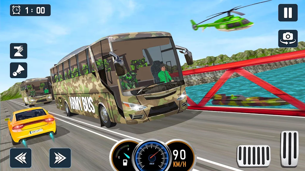 Army Bus Game Army Driving Screenshot 4