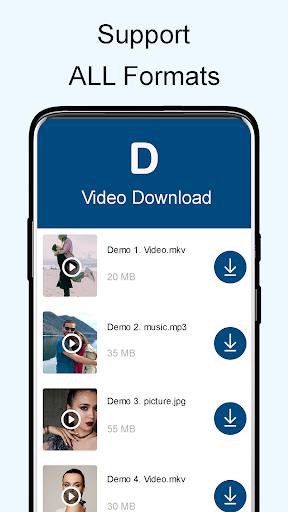 X Hot Video Downloader- Free Video Downloader 2021 스크린샷 3