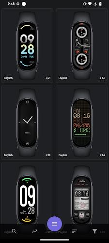 Mi Band 8 Watch Faces Скриншот 1