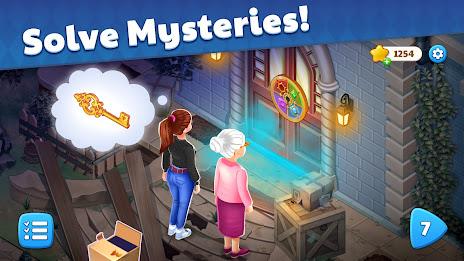 Mansion Mystery : Match 3 Game Captura de tela 2