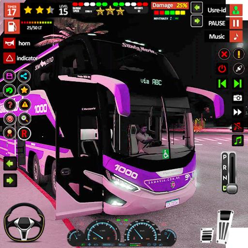 Coach Bus Driving- Bus Game Mod スクリーンショット 1