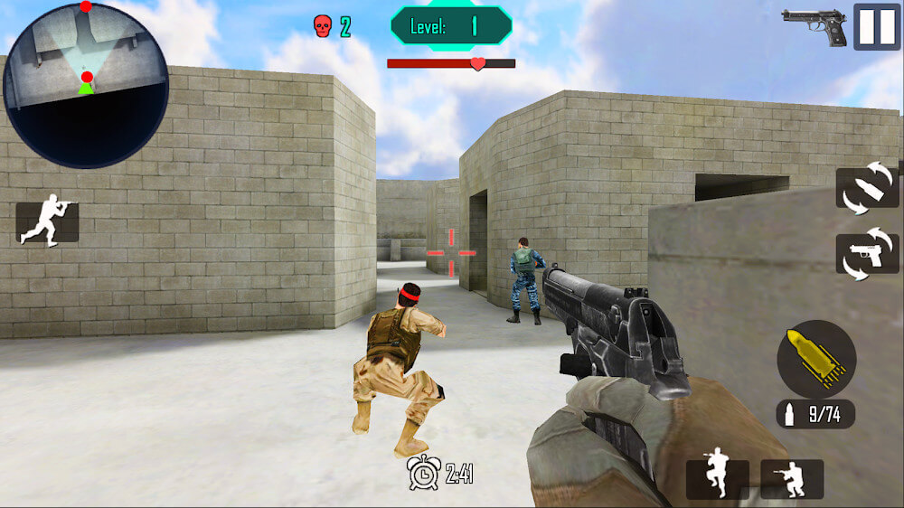 Gun Shoot War: Dead Ops Mod ภาพหน้าจอ 3