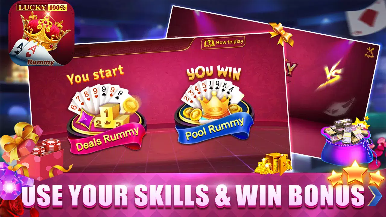 Rummy Lucky: Online Card Game Ảnh chụp màn hình 2