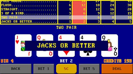 Video Poker Simulator স্ক্রিনশট 2