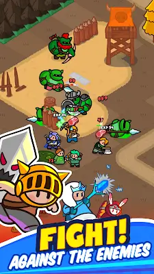 Rumble Heroes : Adventure RPG Ảnh chụp màn hình 4