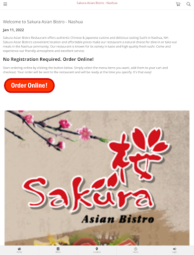 Sakura Asian Bistro - Nashua स्क्रीनशॉट 3