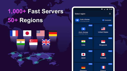 VPN Master - fast proxy VPN Captura de pantalla 3