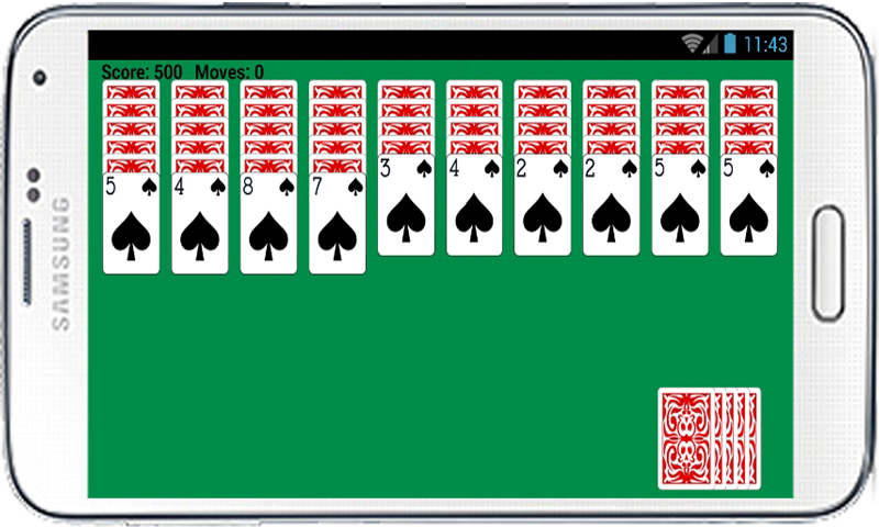Spider Solitaire Free Game Fun スクリーンショット 1