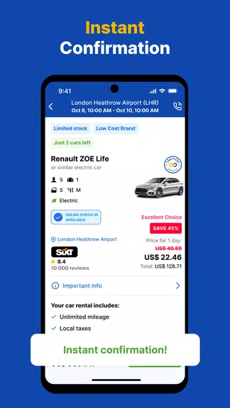 EconomyBookings Car Rental 스크린샷 3