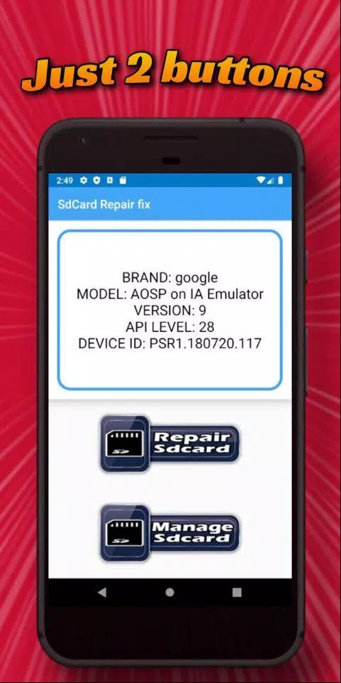 Sd Card Repair (Fix Sdcard)应用截图第2张