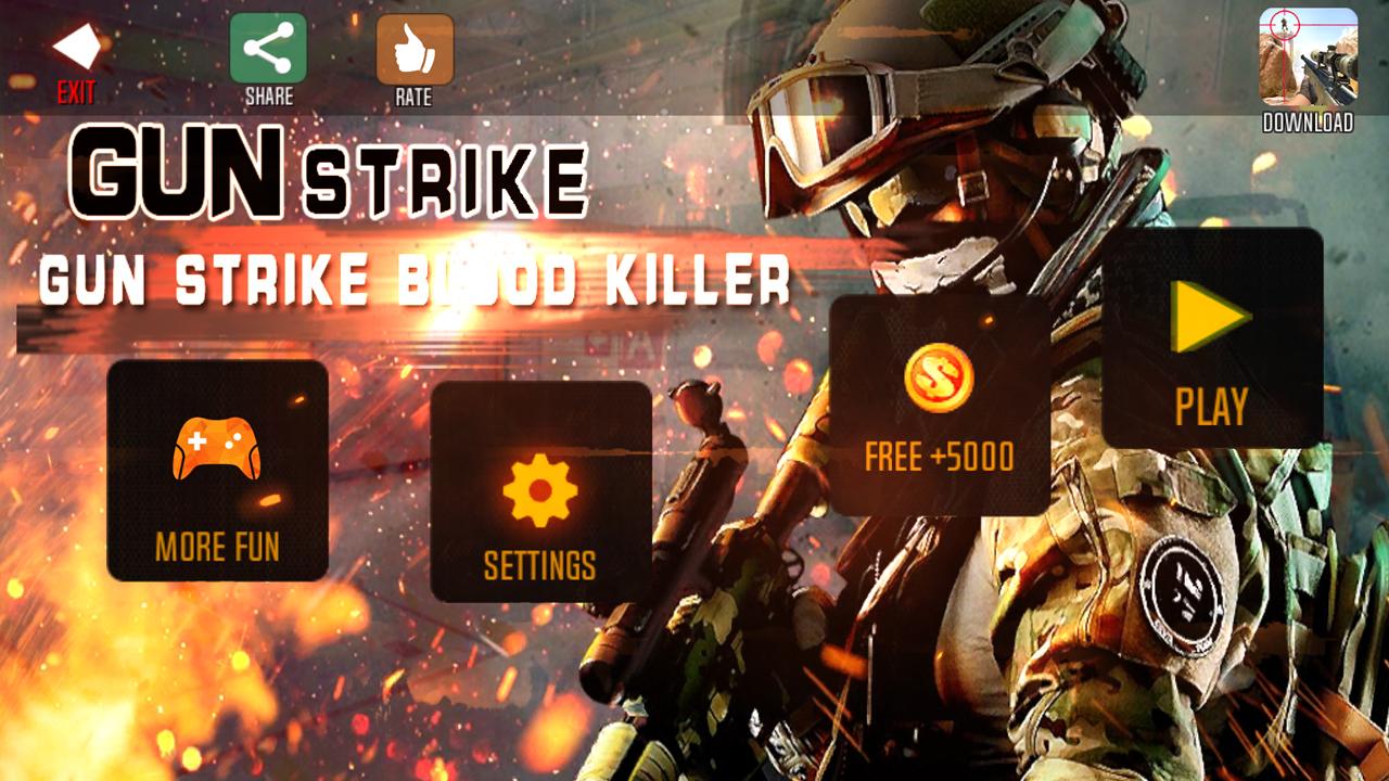 Gun Strike Shoot Killer Screenshot 1