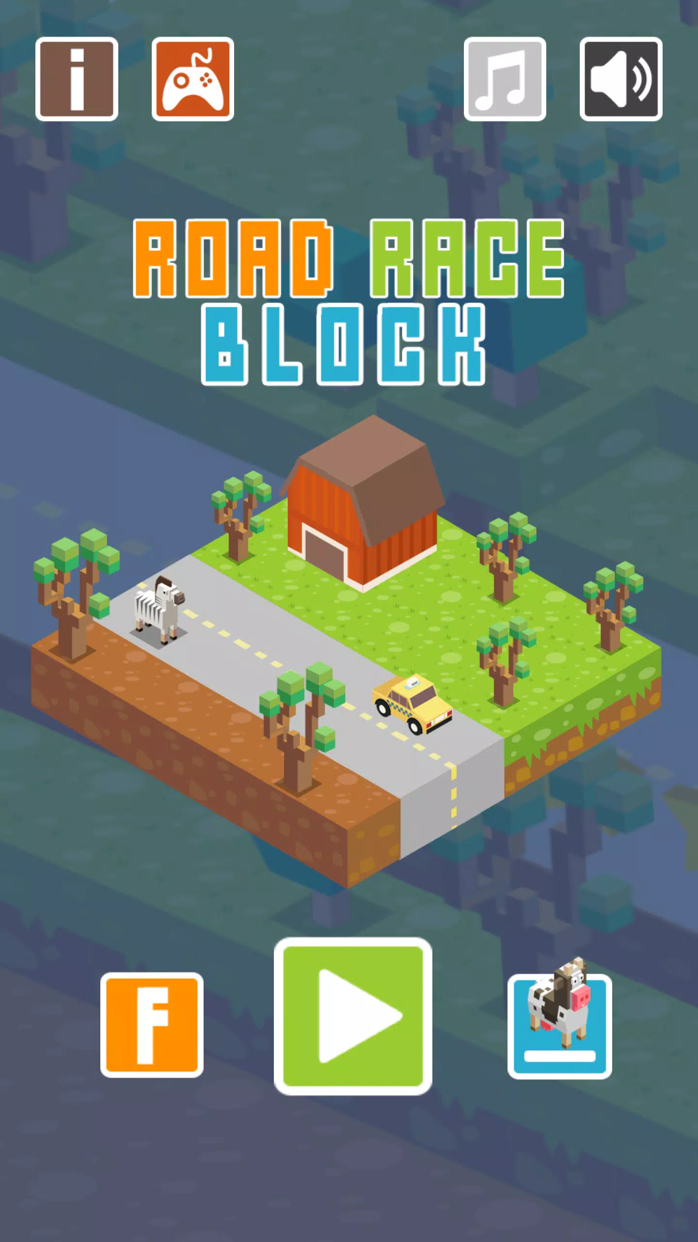 Crossy Escape ဖန်သားပြင်ဓာတ်ပုံ 1