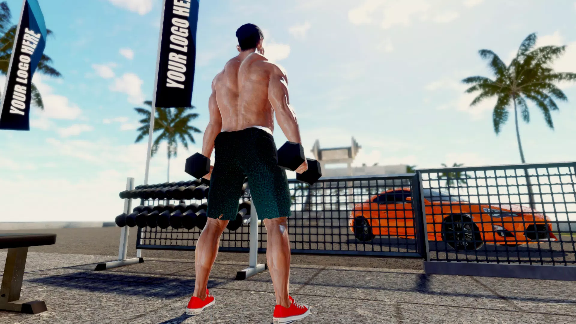 Iron Muscle IV - GYM simulator Captura de tela 2