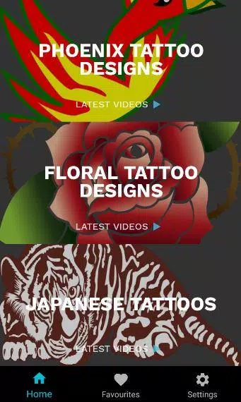 Learn to Draw Tattoo Screenshot 1