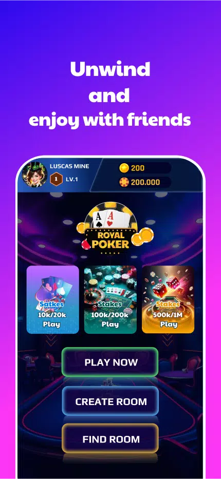 Royal Poker ภาพหน้าจอ 1