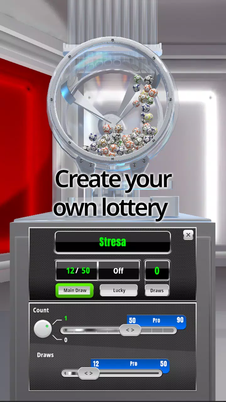 Universal Lottery Machines Screenshot 1