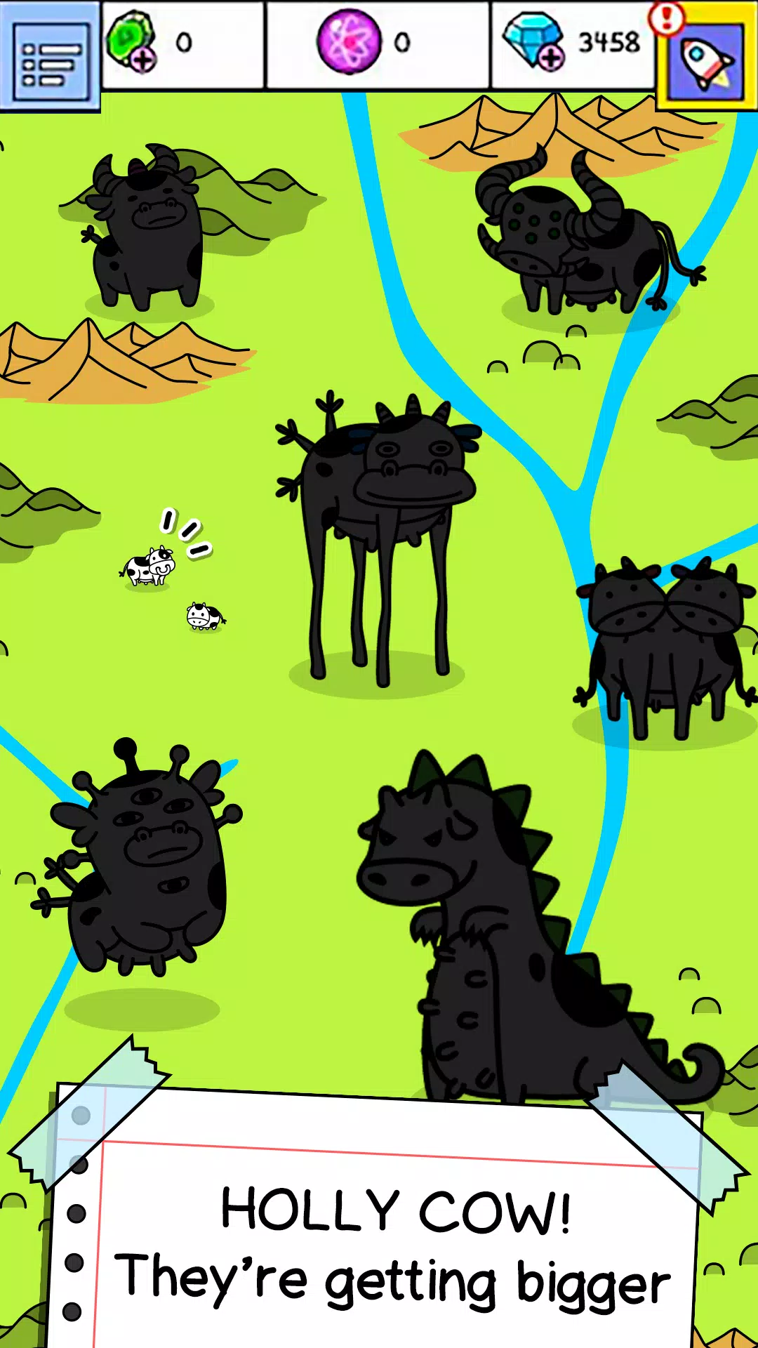 Cow Evolution: Idle Merge Game應用截圖第4張