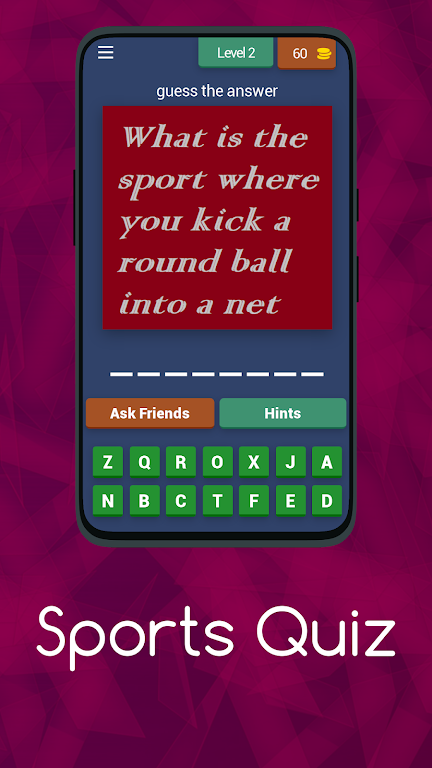 Sports Quiz Ekran Görüntüsü 2