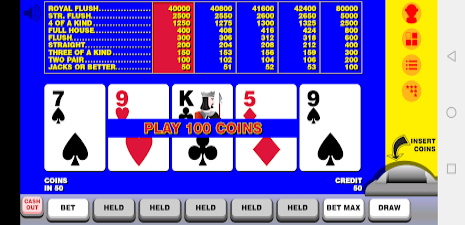 Video Poker with Double Up ဖန်သားပြင်ဓာတ်ပုံ 3