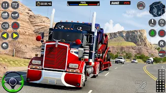 US Cargo Truck Simulator Game স্ক্রিনশট 4