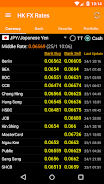 Hong Kong FX Rates Ekran Görüntüsü 1