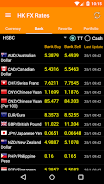 Hong Kong FX Rates Ekran Görüntüsü 2