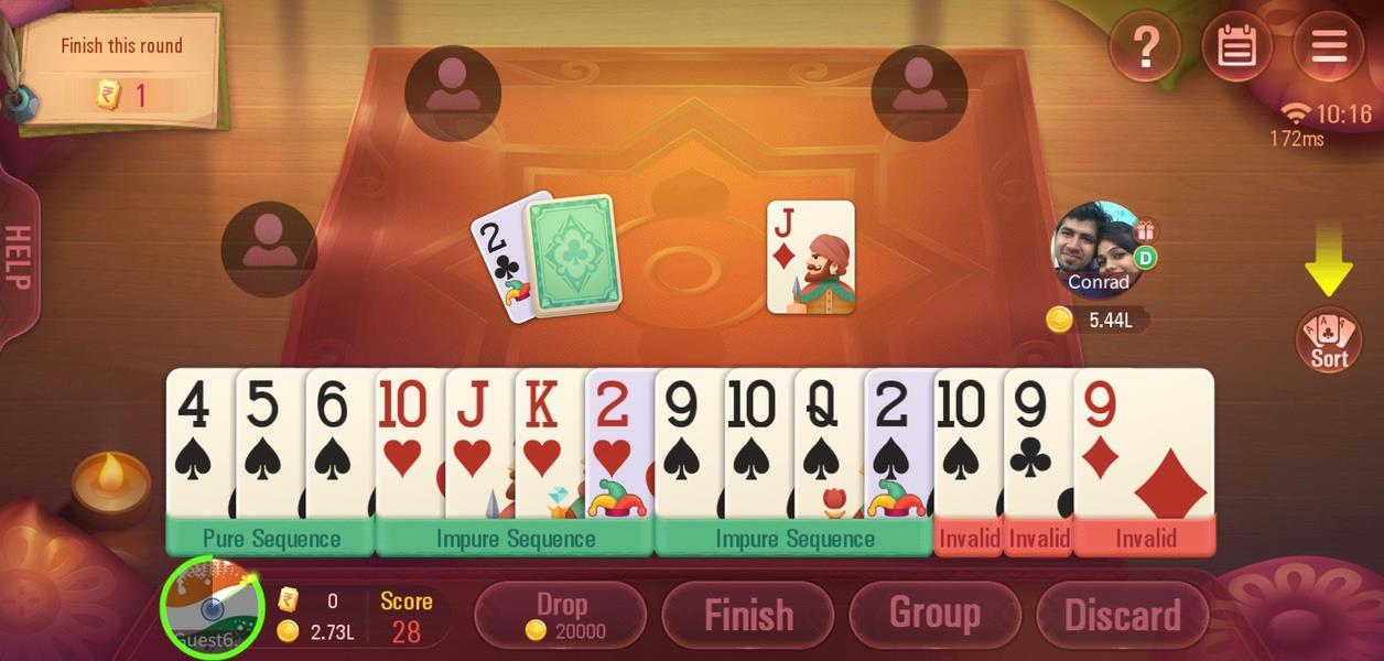 Rummy Plus - Online Indian Rummy應用截圖第2張