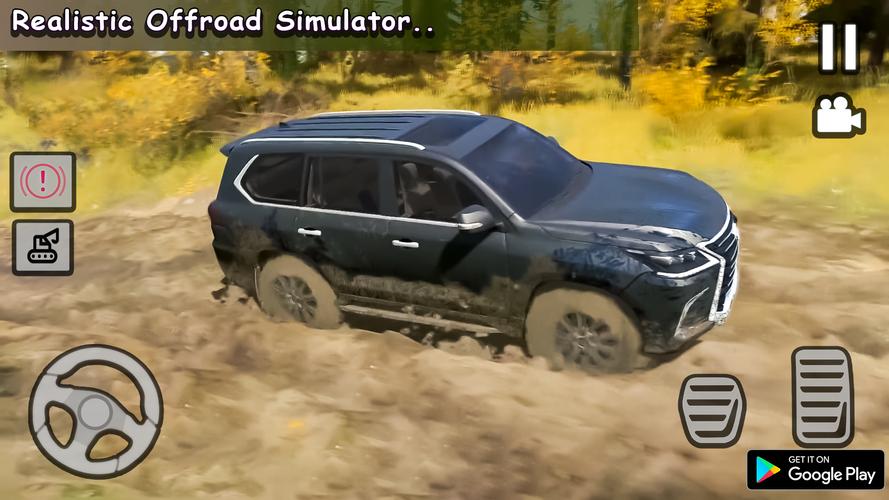 Prado Offroad Jeep Simulator Capture d'écran 3