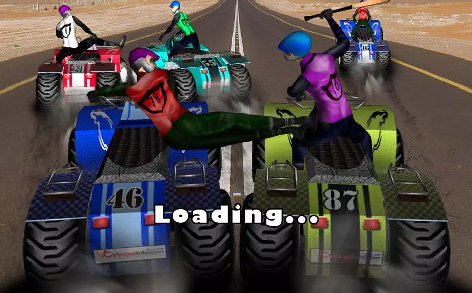 Schermata 3D quad bike racing 3