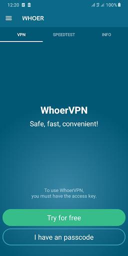 Whoer VPN - unlimited & free, স্ক্রিনশট 1
