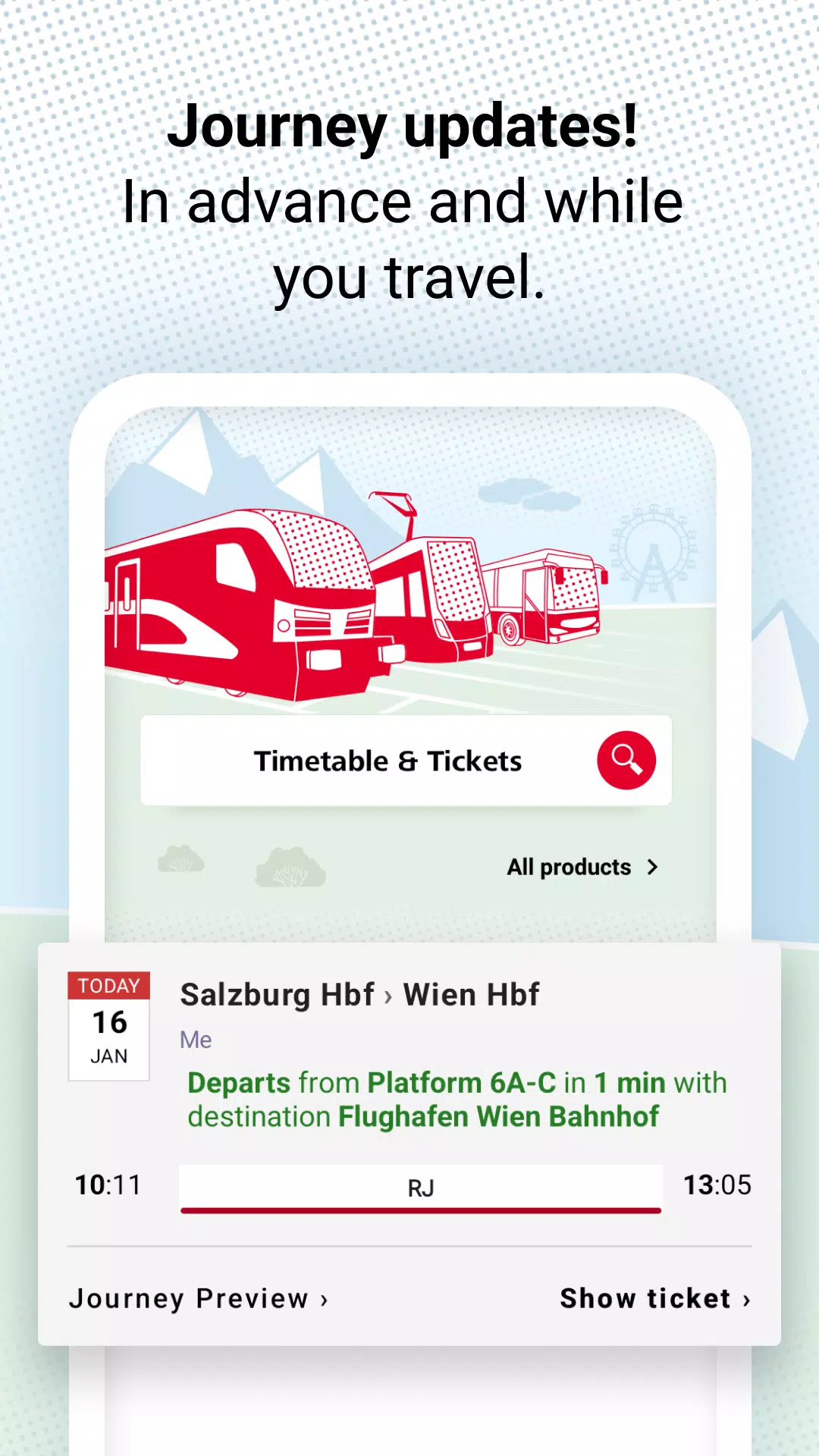 ÖBB Tickets Ekran Görüntüsü 3