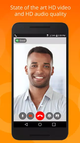 Bria Mobile: VoIP Softphone Ảnh chụp màn hình 3