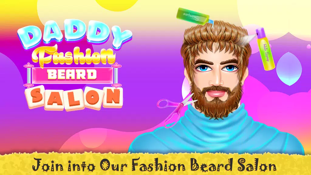 Daddy Fashion Beard Salon应用截图第3张