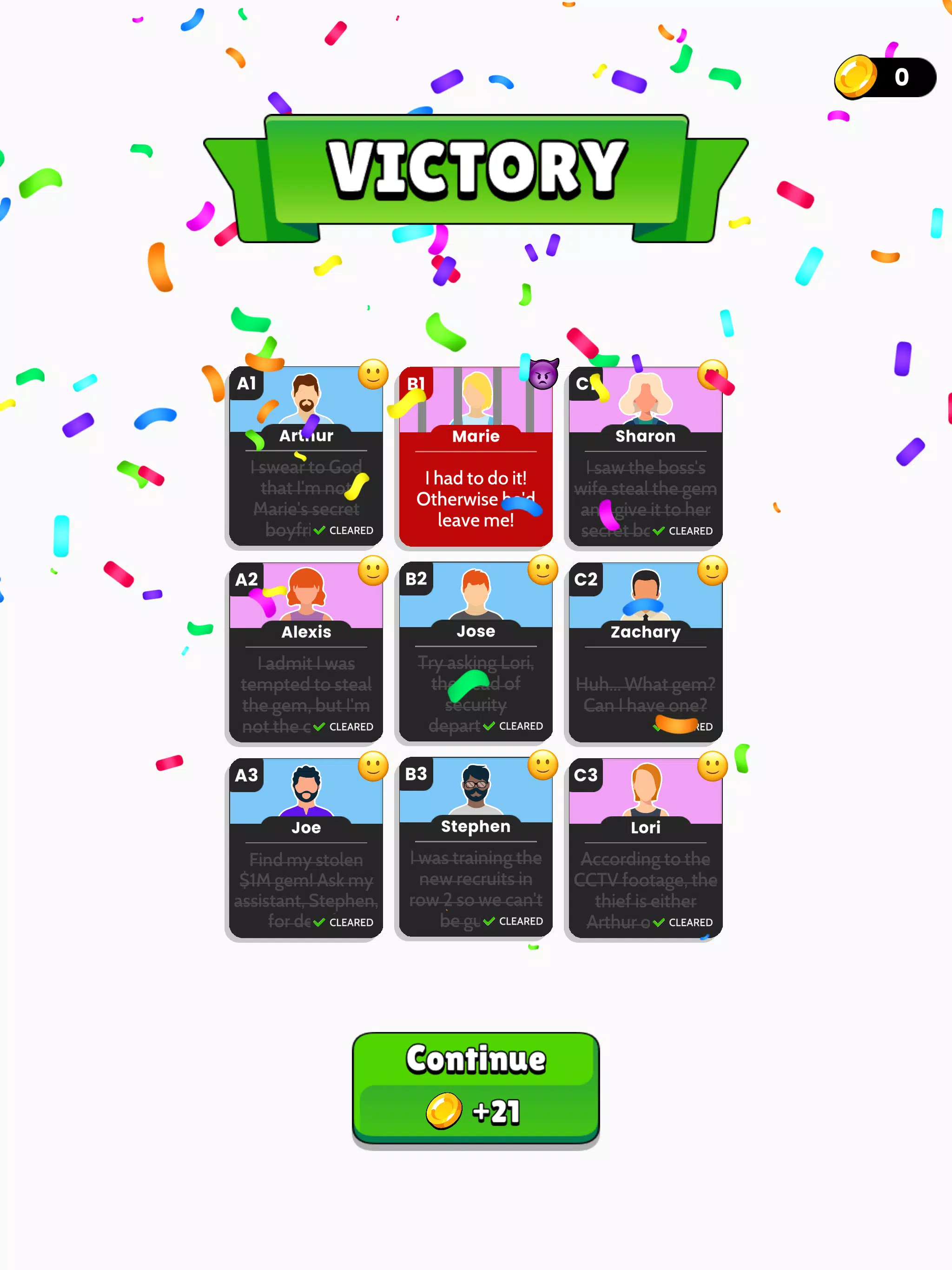 Clue Master - Logic Puzzle 스크린샷 3