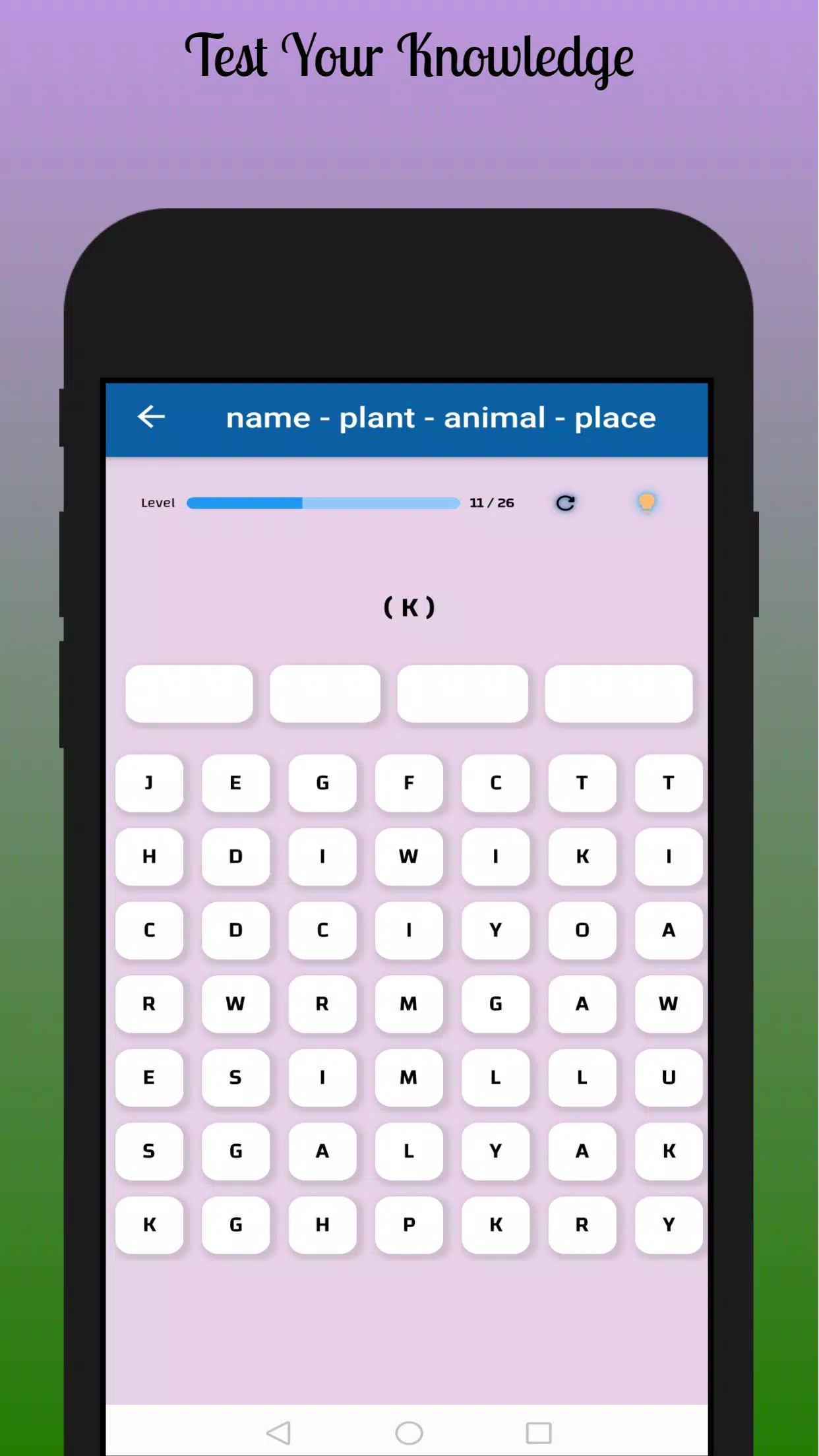 Name Plant Animal : Crossword Ảnh chụp màn hình 2