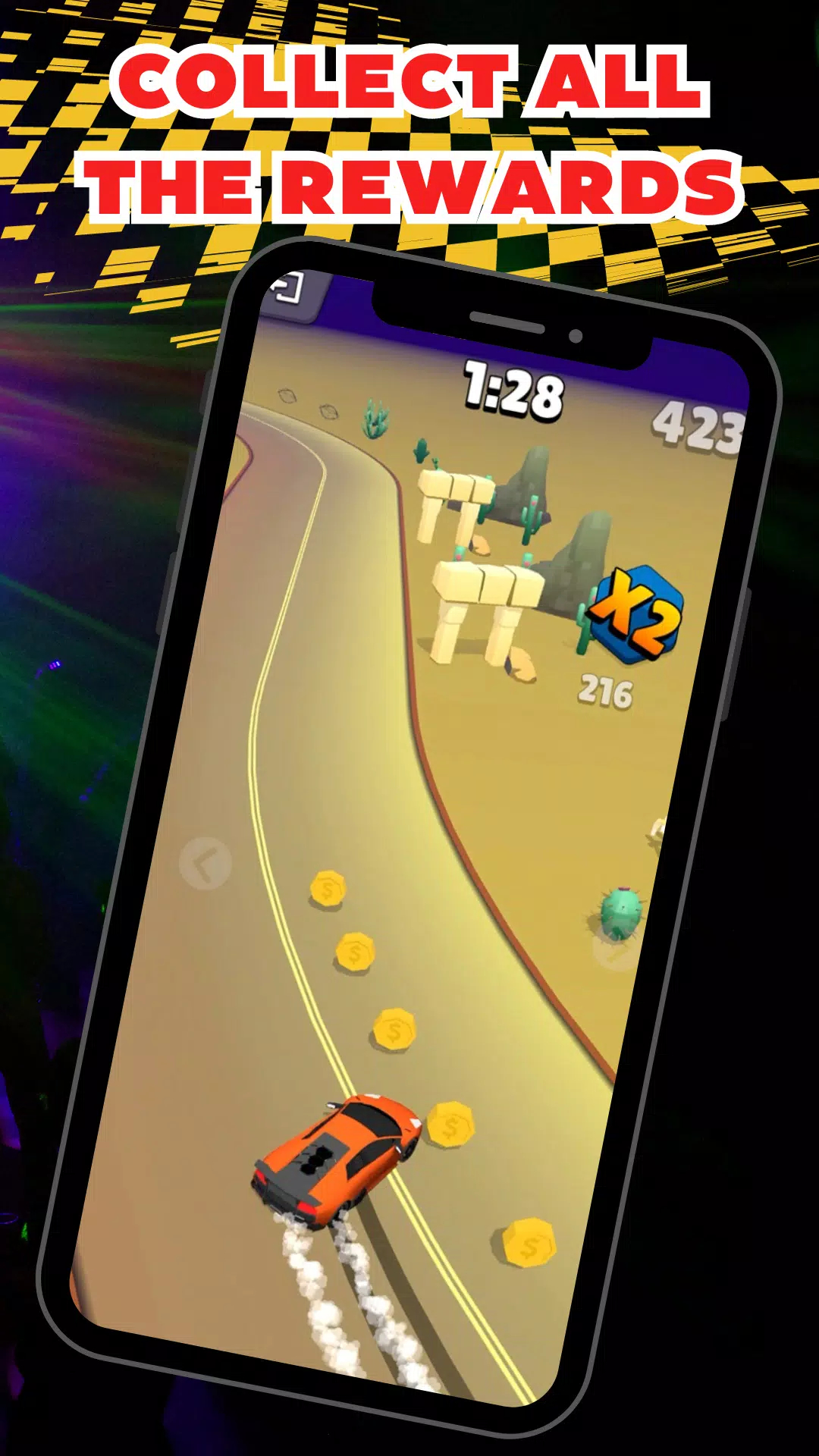 Rhythm Racer: Phonk Drift 3d Schermafbeelding 4