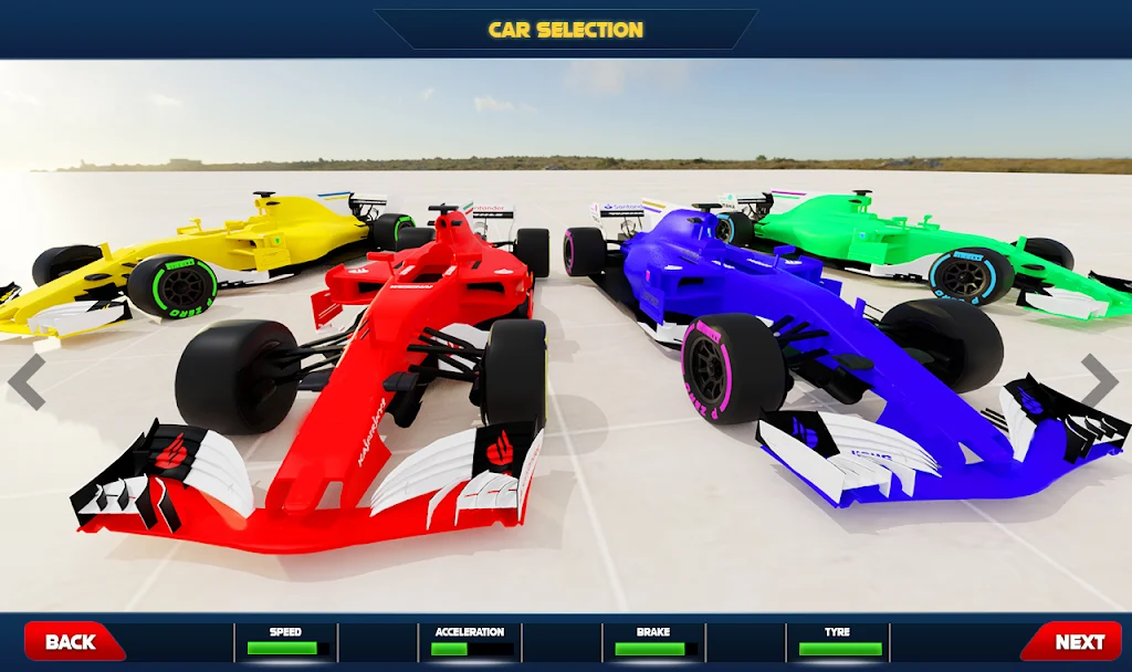 Impossible Formula Car Racing Stunt New Free Games Captura de tela 2