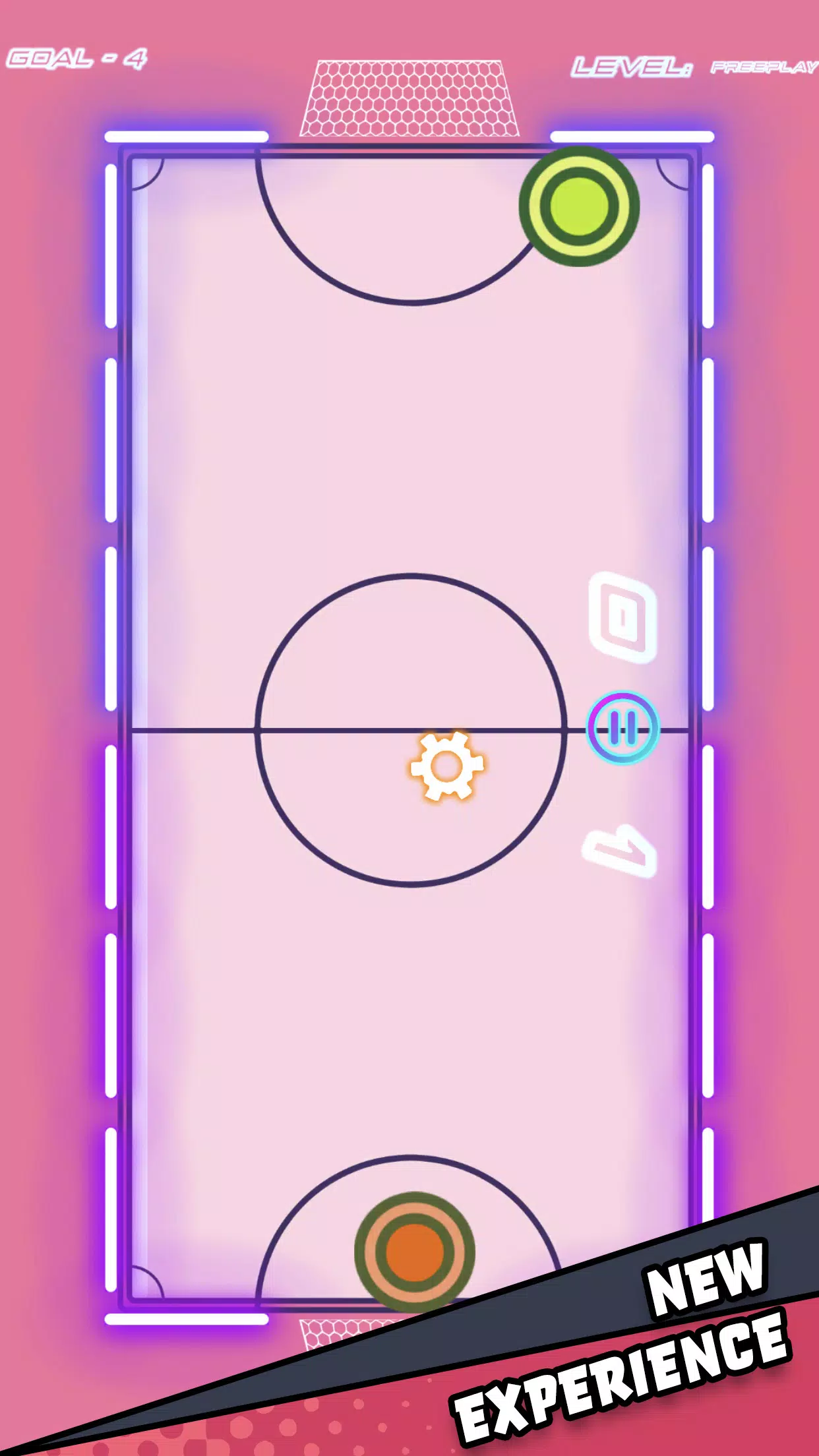 Air Hockey Glow HD Ultimate 2D應用截圖第2張