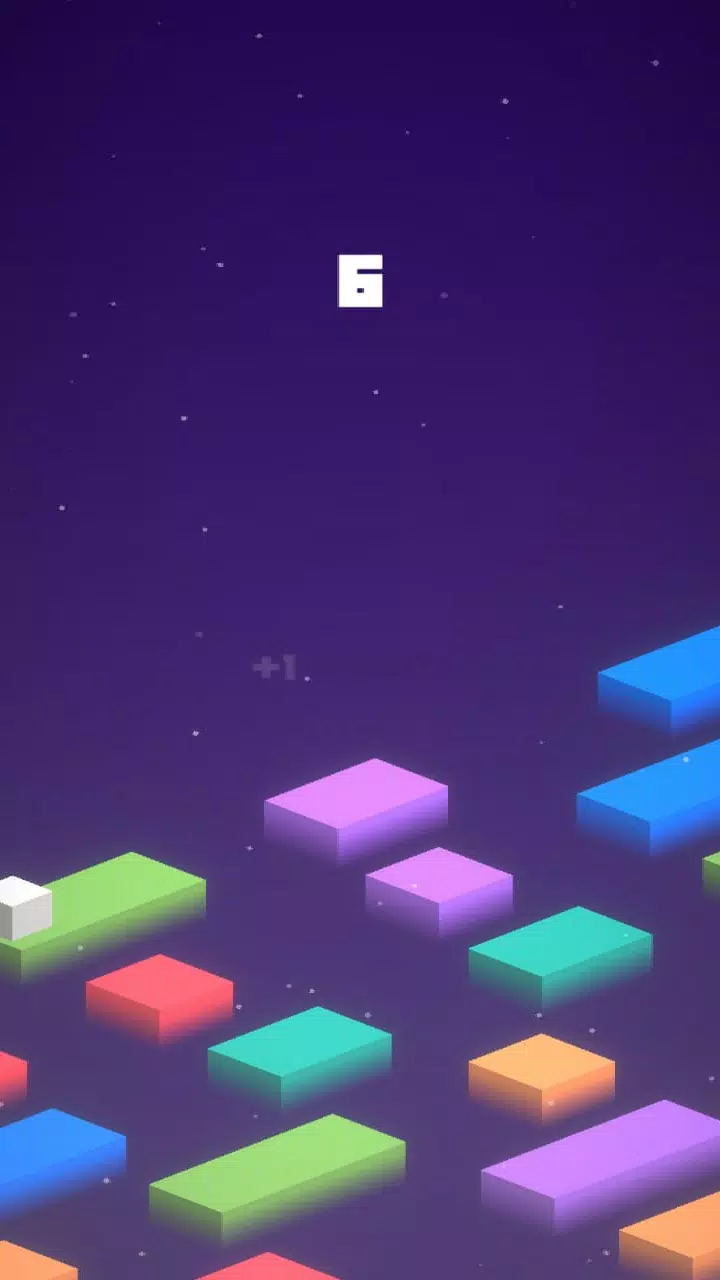 cube jump:game ဖန်သားပြင်ဓာတ်ပုံ 1