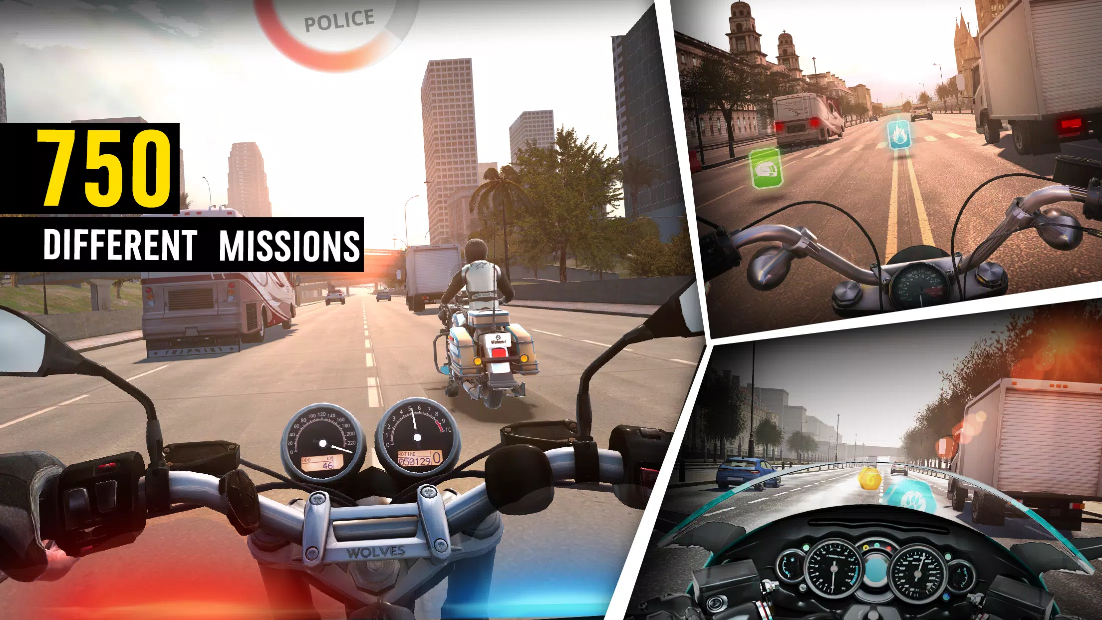 Motor Bike: Xtreme Races Screenshot 1