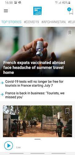 FRANCE 24 - Info et actualités應用截圖第1張