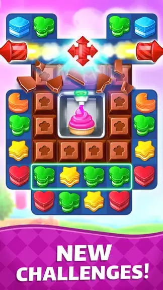 Cake Blast: Match 3 Games Tangkapan skrin 4